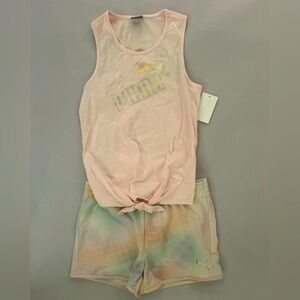 PUMA SHORT SET FOR GIRLS